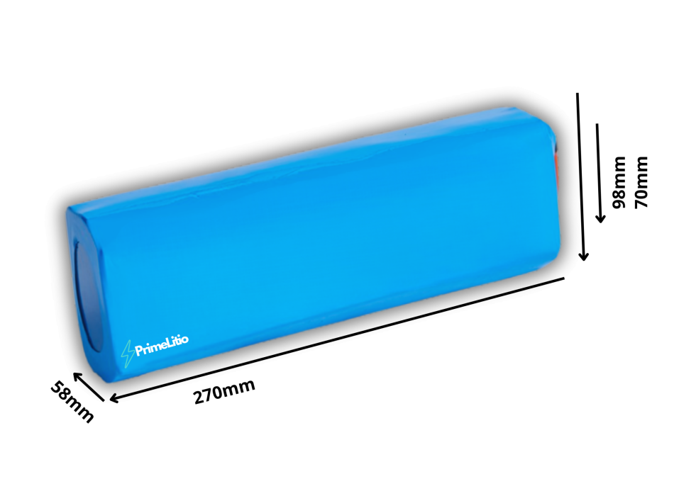 Pacco Batteria 36V - "interno trapezoidale"