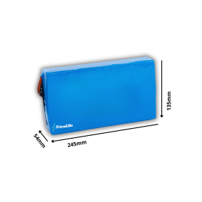 Pacco Batteria 48V - "interno portapacchi 135 x 54 x 245 mm"