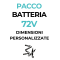 Pacco Batteria 72V - dimensioni personalizzate