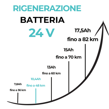 Rigenerazione batteria al litio 24V