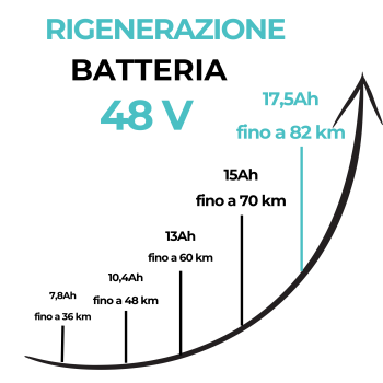 Rigenerazione pacco batteria al litio 48V